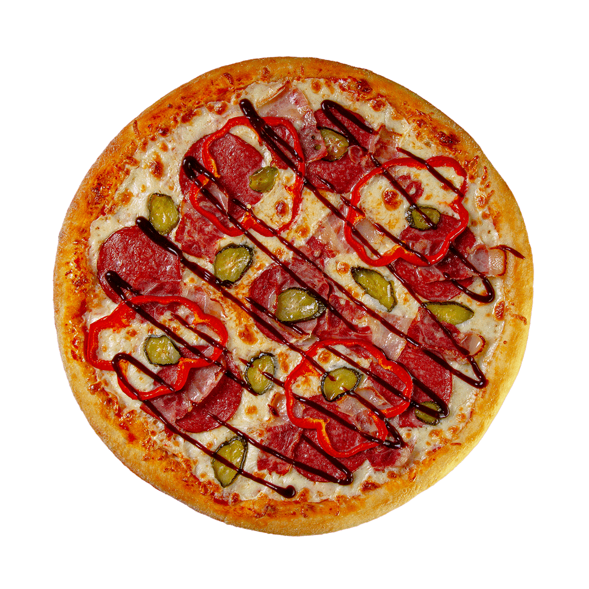 Салями с беконом 36 см